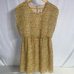 Sweet Storm Floral Dress, Size Large